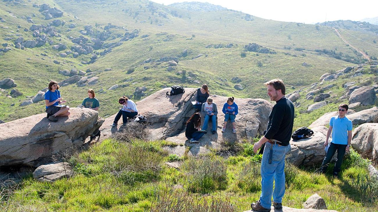 Learning in the field with Professor Robert Gaines